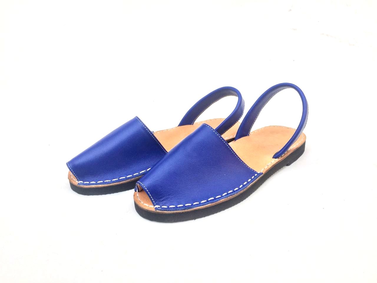 Blue Avarcas - Women Leather Sandals