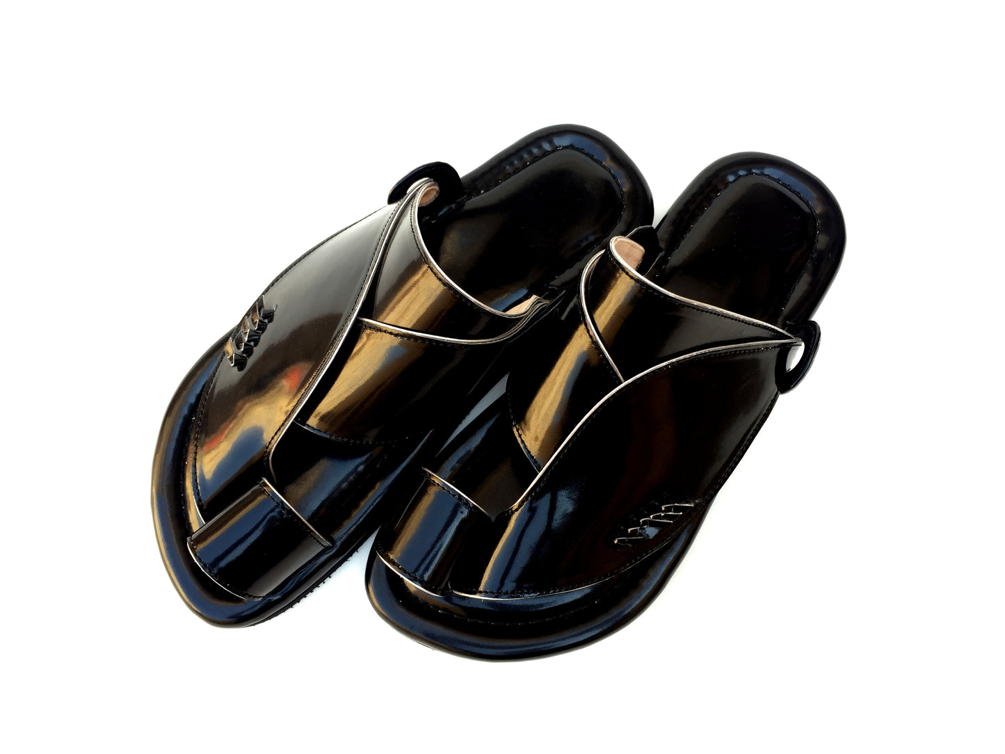 Black Saudi - Men Leather Sandals
