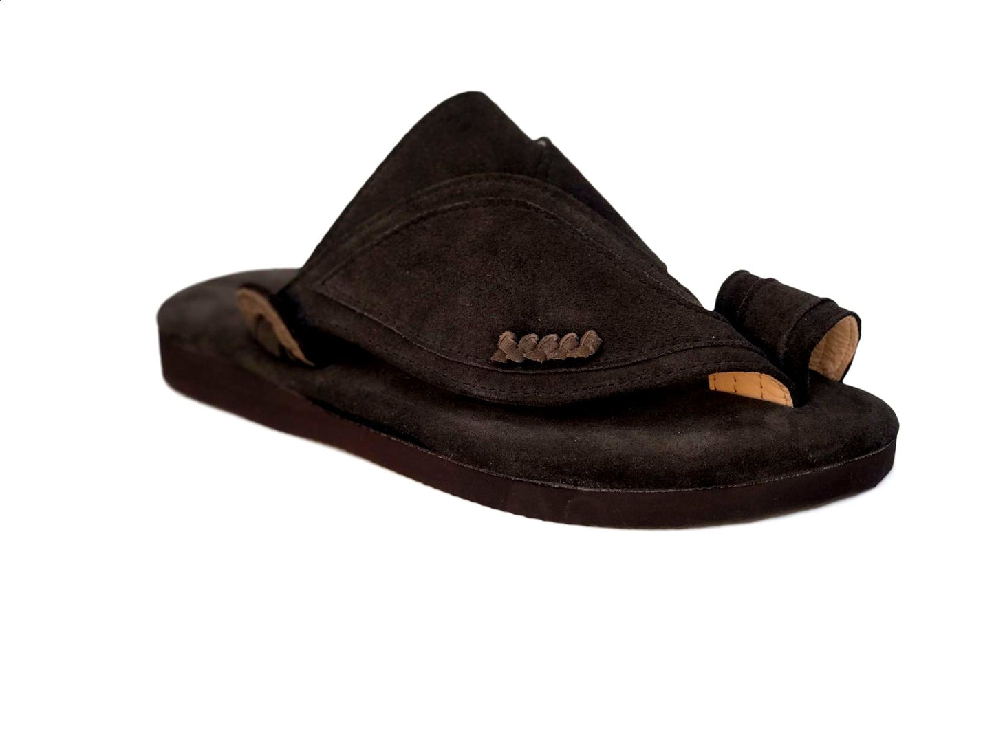 Brown Najdiya - Men Leather Sandals