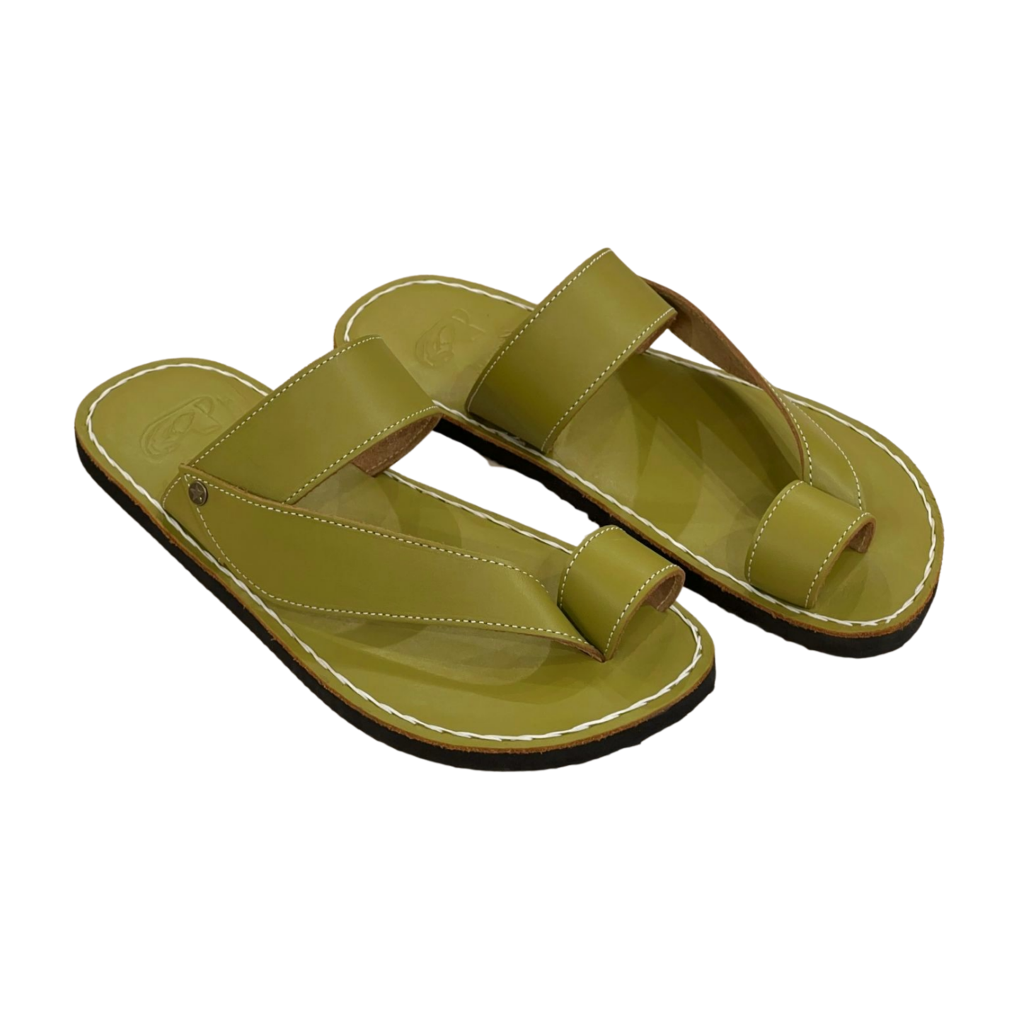 Olive Toe Strap - Women Leather Sandals