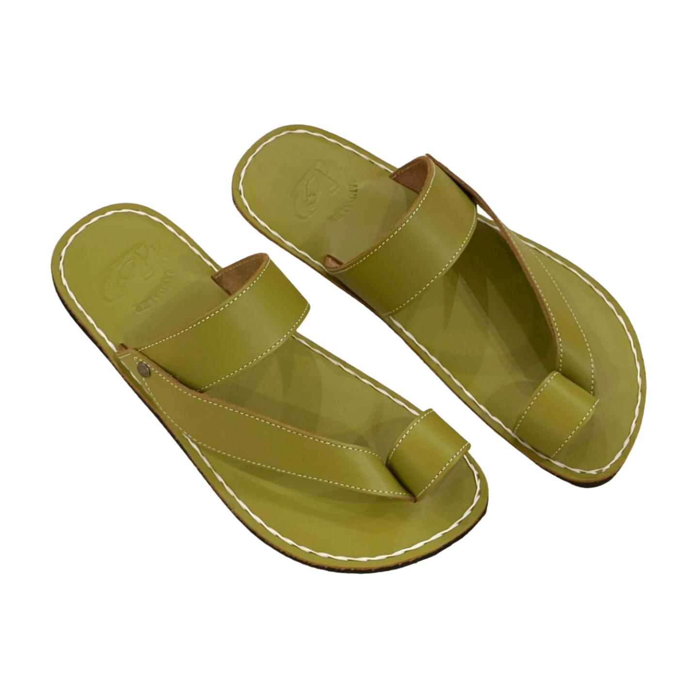 Olive Toe Strap - Women Leather Sandals