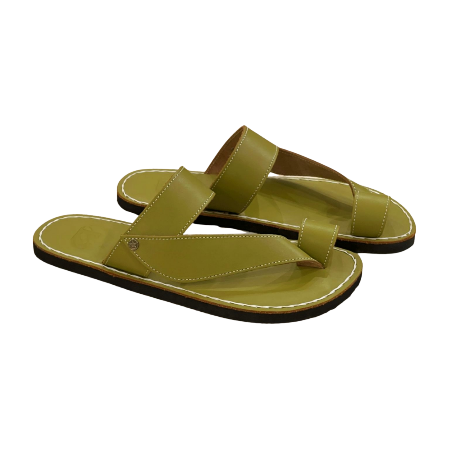 Olive Toe Strap - Women Leather Sandals