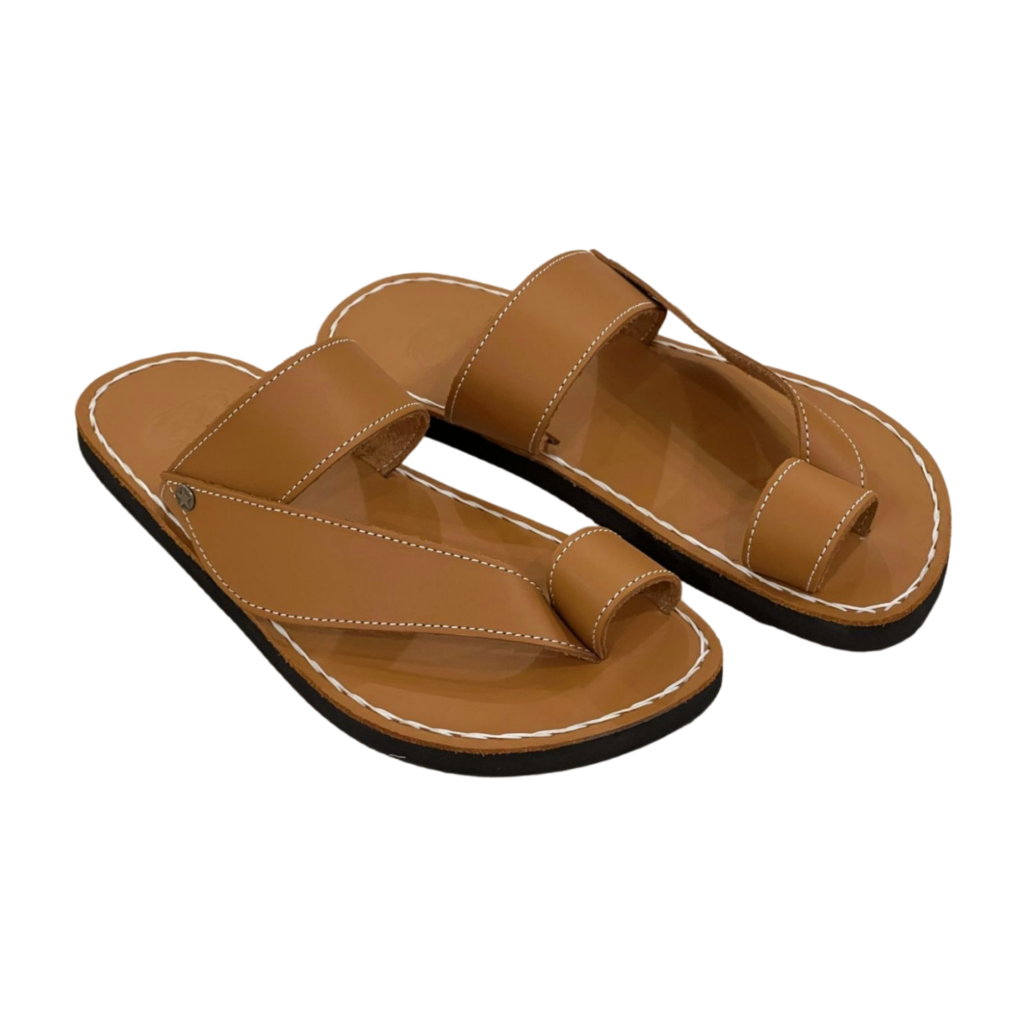 Brown Toe Strap - Women Leather Sandals