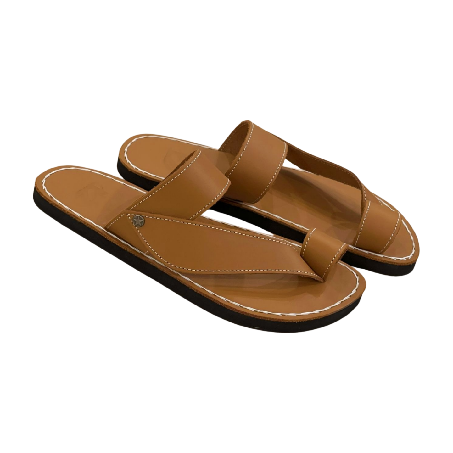 Brown Toe Strap - Women Leather Sandals