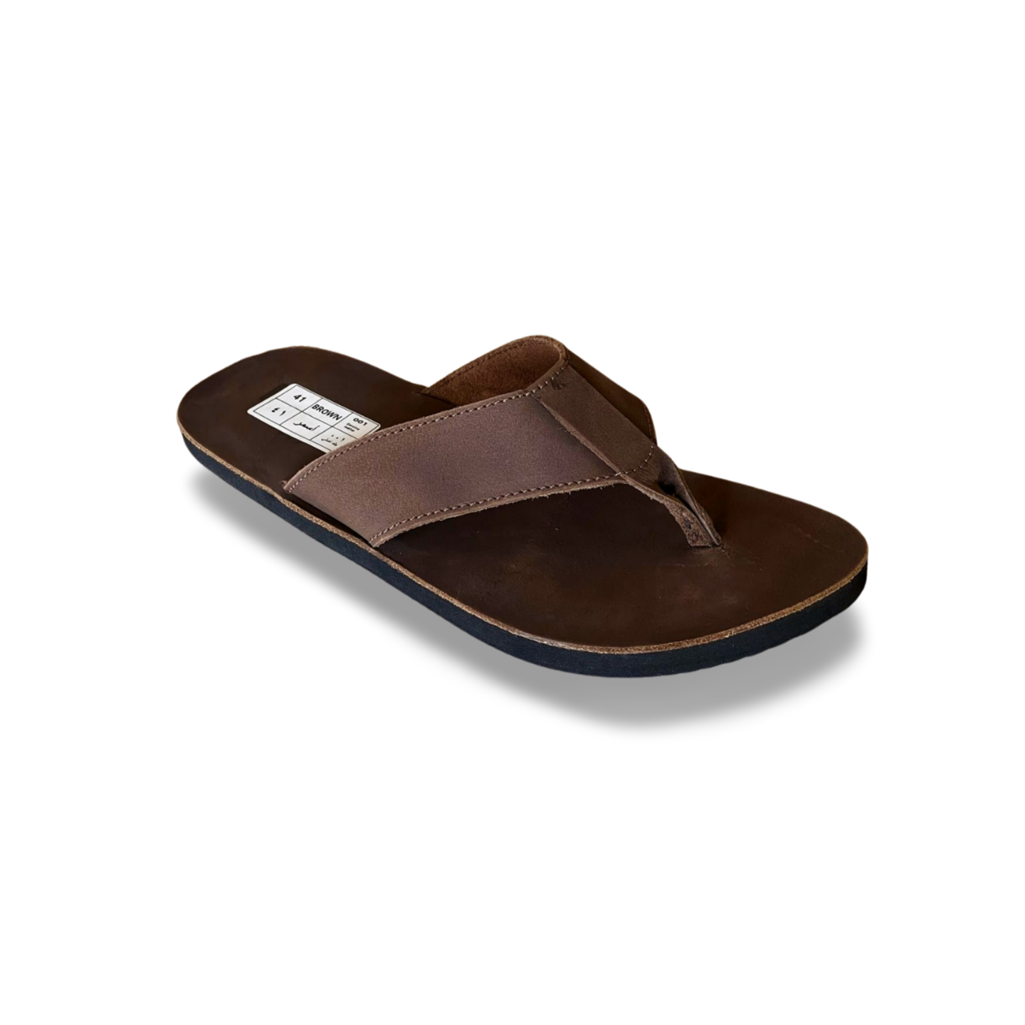 Buffalo Nubuck Leather Flip Flops for Men