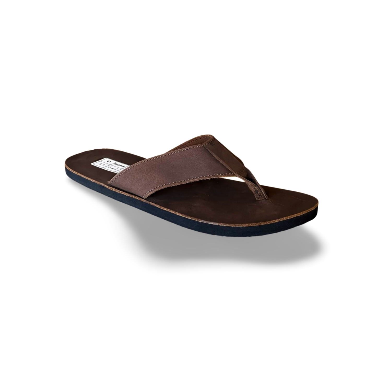 Buffalo Nubuck Leather Flip Flops for Men