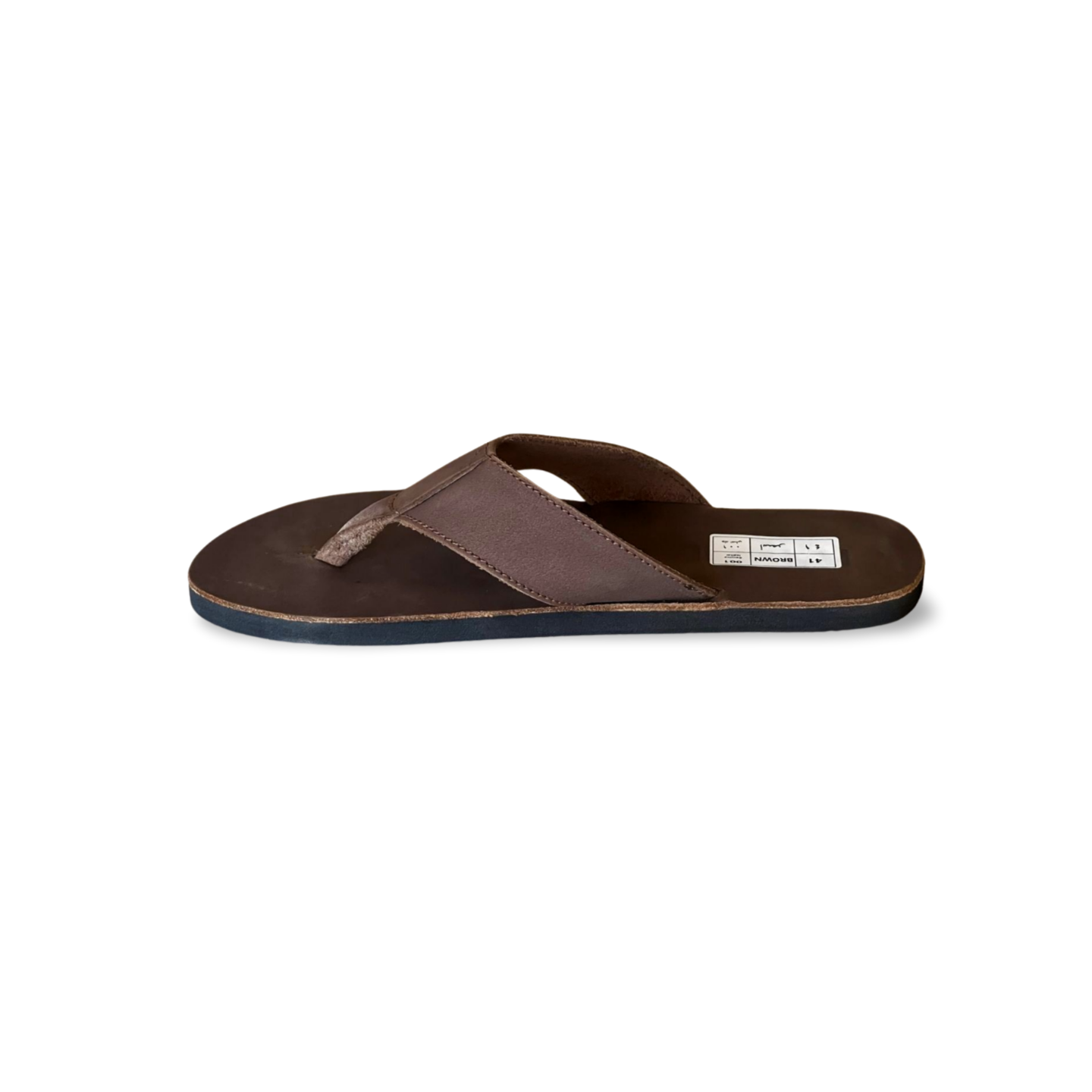 Buffalo Nubuck Leather Flip Flops for Men