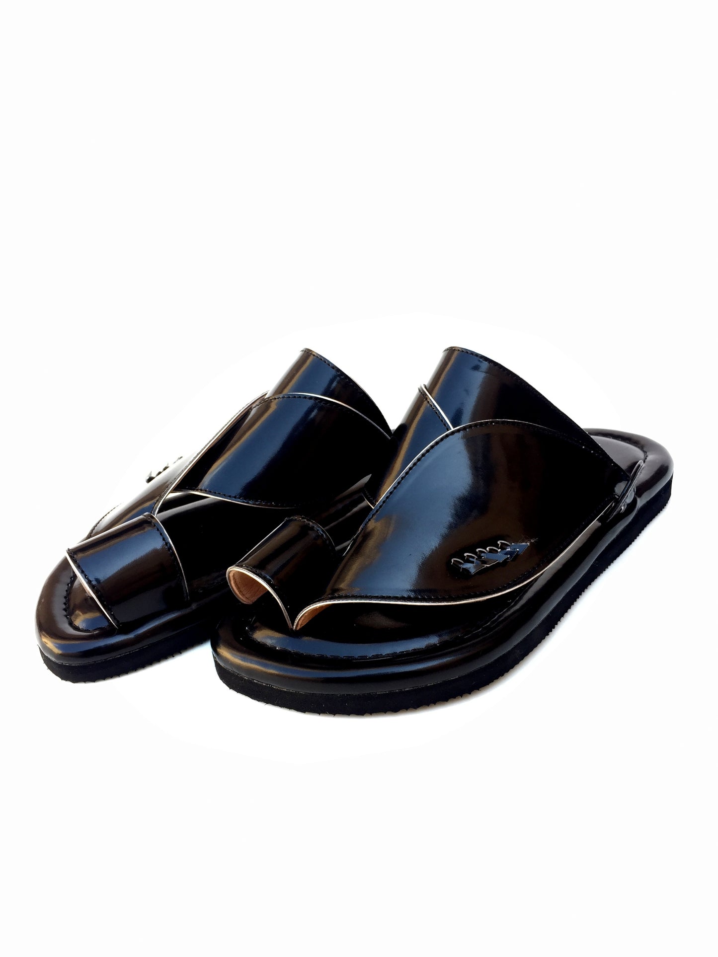 Black Saudi - Men Leather Sandals
