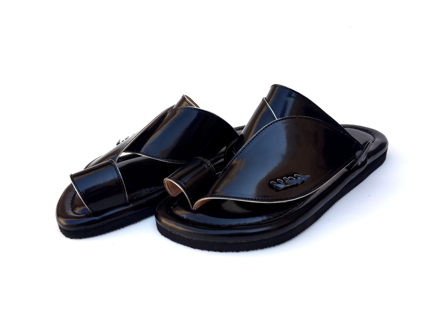 Black Saudi - Men Leather Sandals