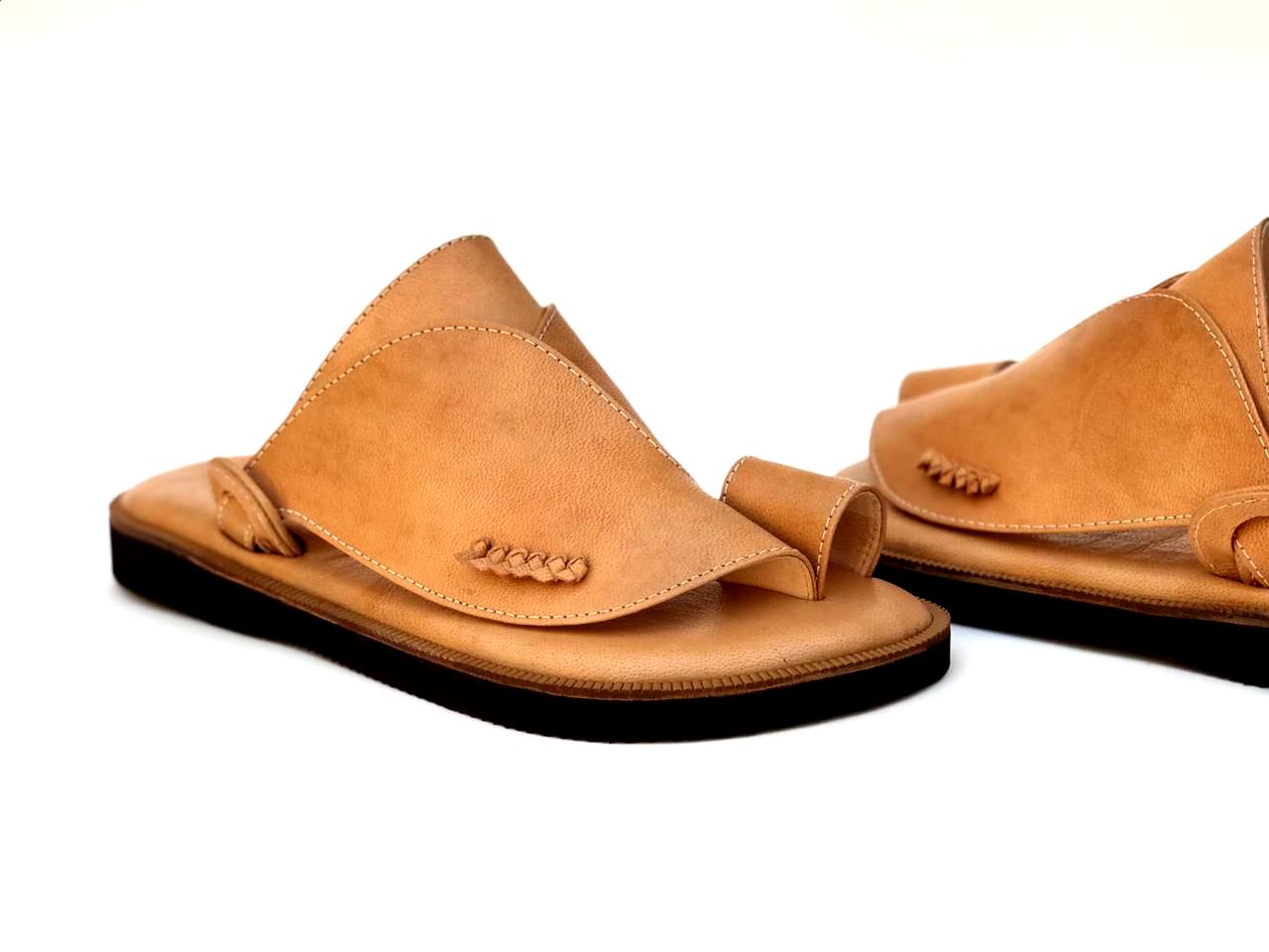Camel Khaleeji - Men Leather Sandals