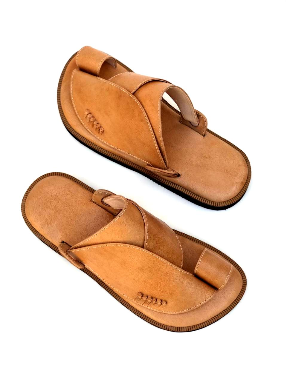 Camel Khaleeji - Men Leather Sandals