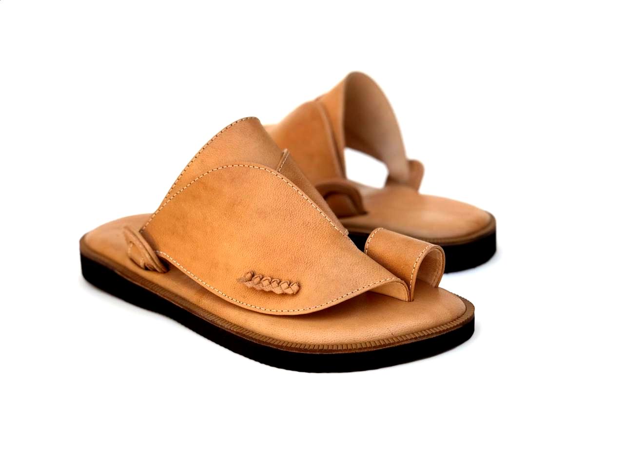 Camel Khaleeji - Men Leather Sandals