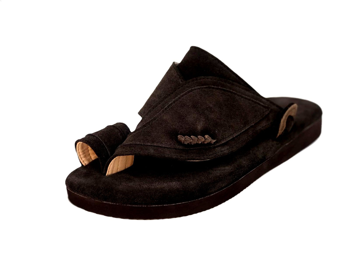 Brown Najdiya - Men Leather Sandals