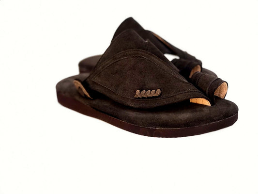 Brown Najdiya - Men Leather Sandals