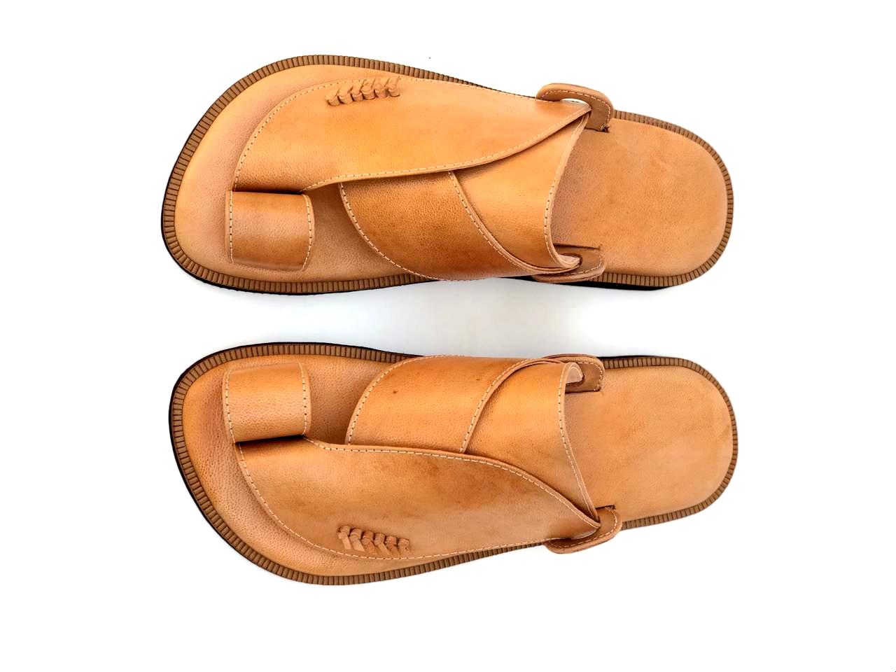 Camel Khaleeji - Men Leather Sandals